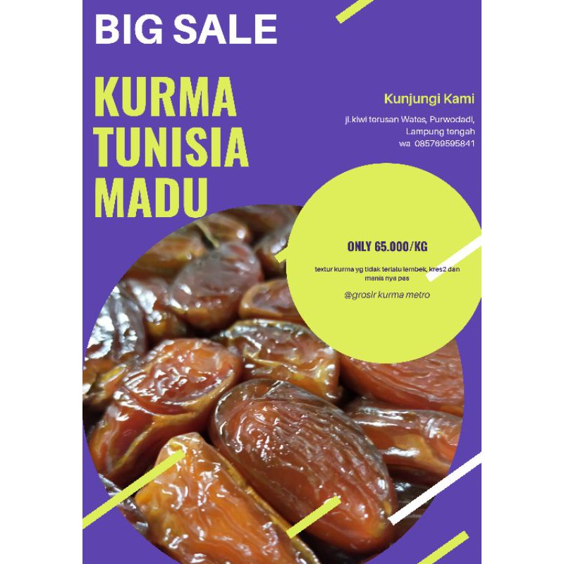 

kurma Tunisia madu