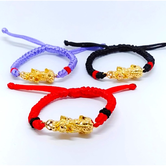 Gelang pixu // gelang lapis emas //gelang rajut naga // gelang