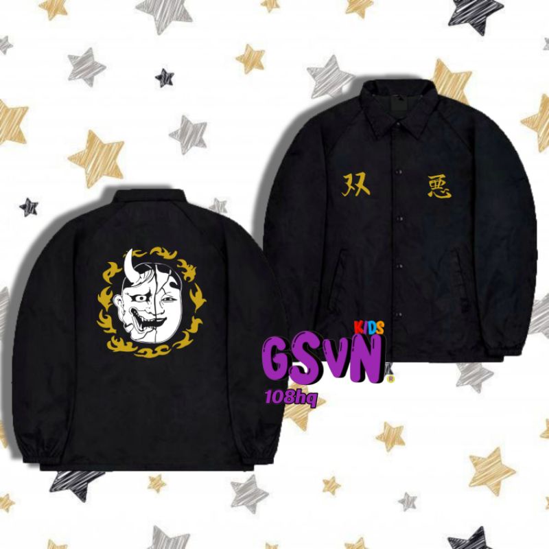 Jaket Anak - Coats Smiley and Angry Tokyo Revengers Coats Jacket - Article 418