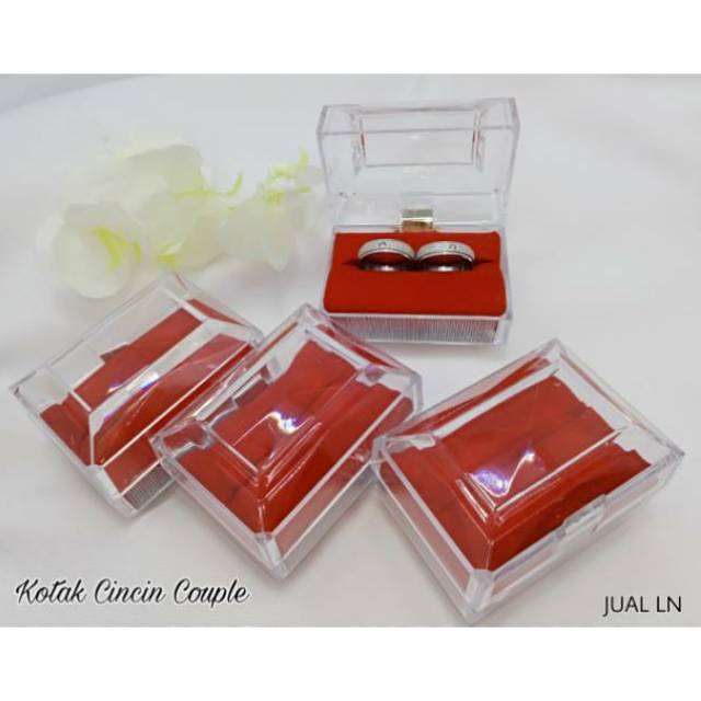 Kotak Cincin couple LN box couple