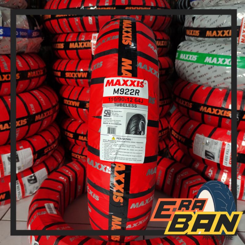BAN MAXXIS M922 R 110 90 RING 12 TUBELESS BAN BELAKANG SCOOPY FREEGO