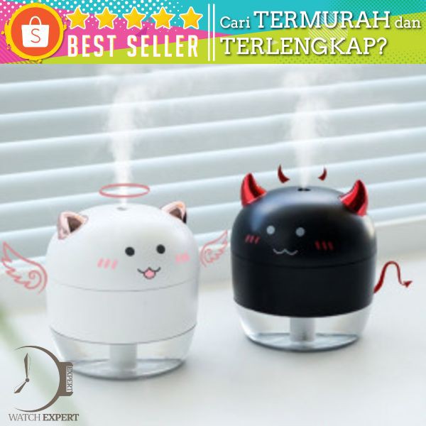 XProject Air Humidifier Essential Oil Diffuser Cute Design 200ml - WT-H21B - White