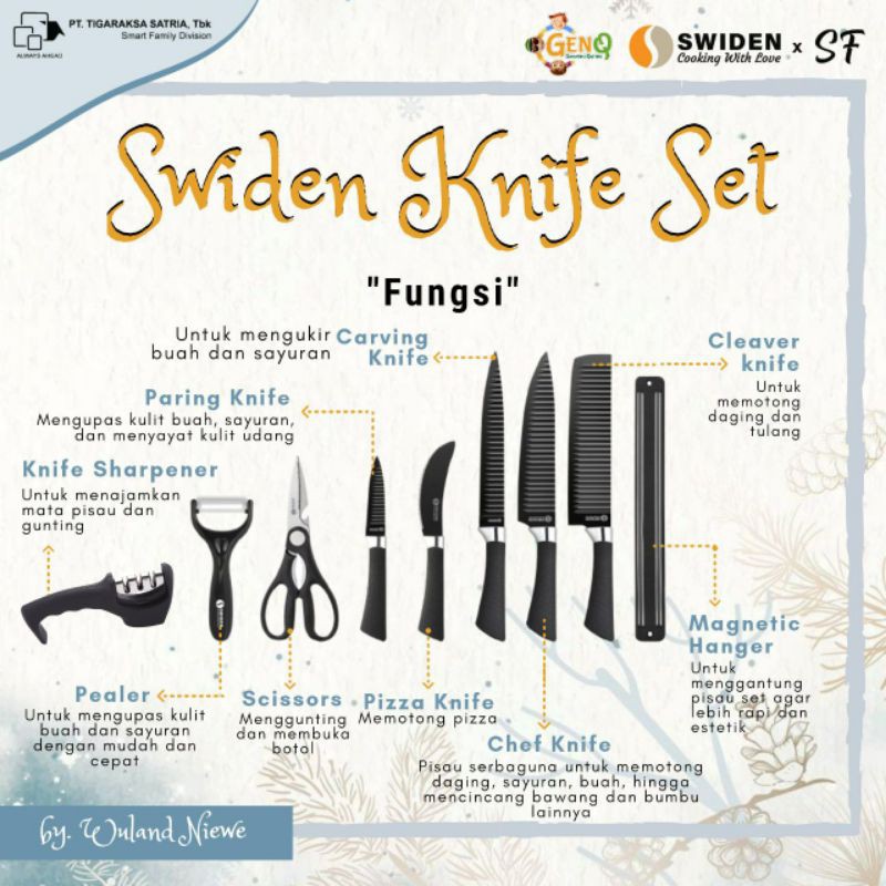 SwidenKnifeSet