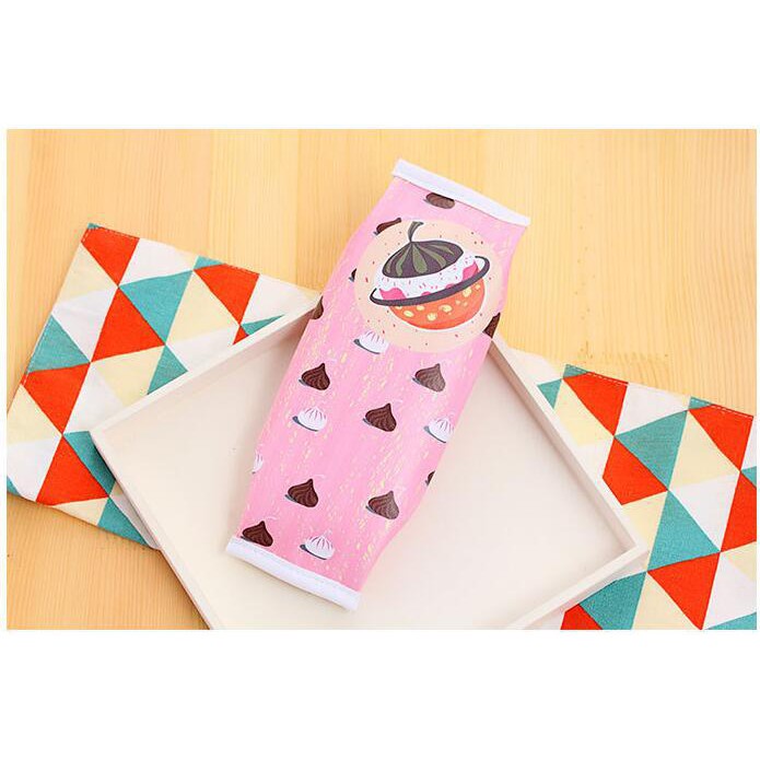 ANEKAGROSIR | TEMPAT PENSIL MILKY - TEMPAT SIMPAN PENSIL DAN PENA - TEMPAT ALAT TULIS - SUSU-BAKPAO PINK