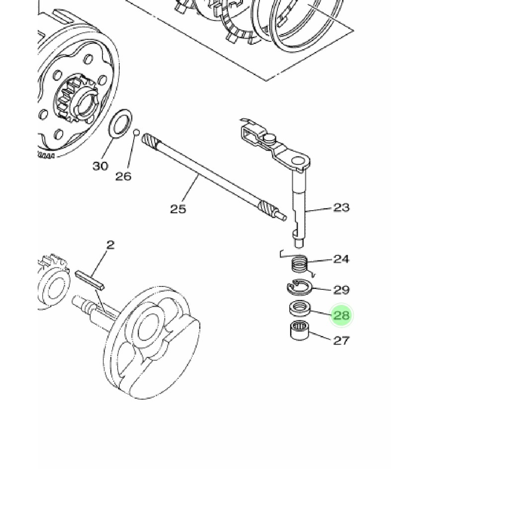 SIL SEAL STUT STOTH STUD KOPLING NEW R15 VVA V3 MT15 XSR VIXION R WR 155 SCORPIO ORI 93102-12862