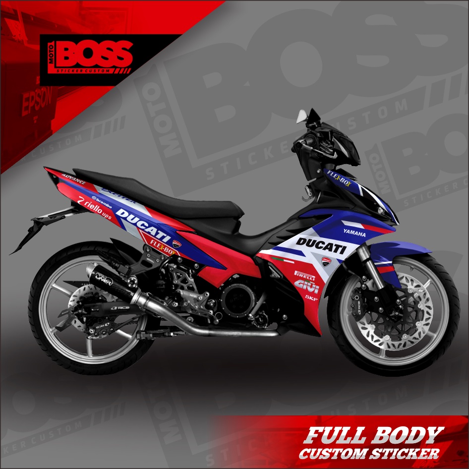 Decal Sticker Jupiter Mx 135 New Full Body Stiker Decal Jupiter Mx 135 New Striping Full Body Jupite