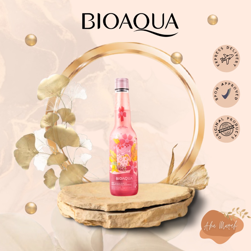 ✨ AKU MURAH ✨ Bioaqua Refreshing Mouthwash CHERRY BLOSSOM 330ml - BOTOL