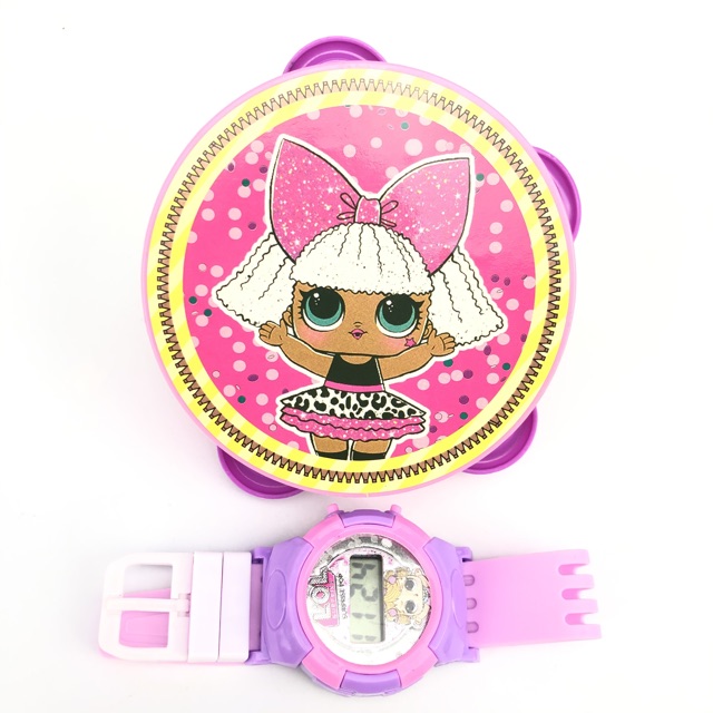 ［Ready Stock］Jam tangan anak set Rebana Party Toys  5558