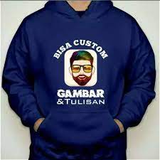 Custom Hoodie Sweater Satuan Desain Suka - Suka  &quot;Your Design Here&quot;