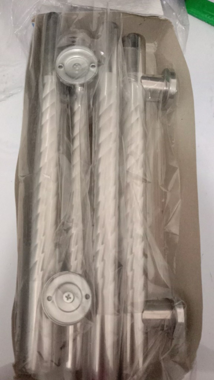 Handle Pintu Rumah 33 Cm Tarikan Pintu Bulat Gagang Pintu Suling Kunci Pintu Cowak Dof Stainles Ulir