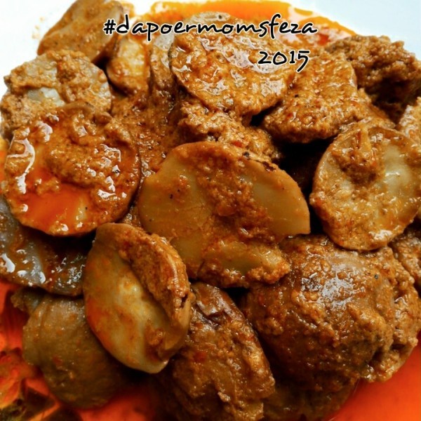 

rendang jengkol home made