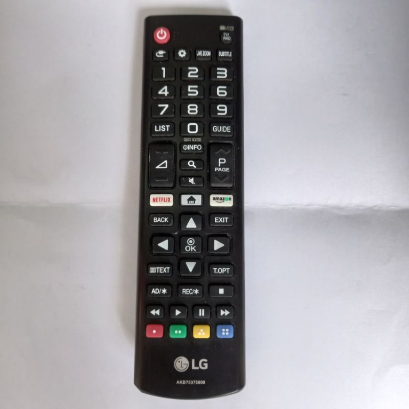 Remote TV LCD LED LG SMART Original . AKB75375608 .
