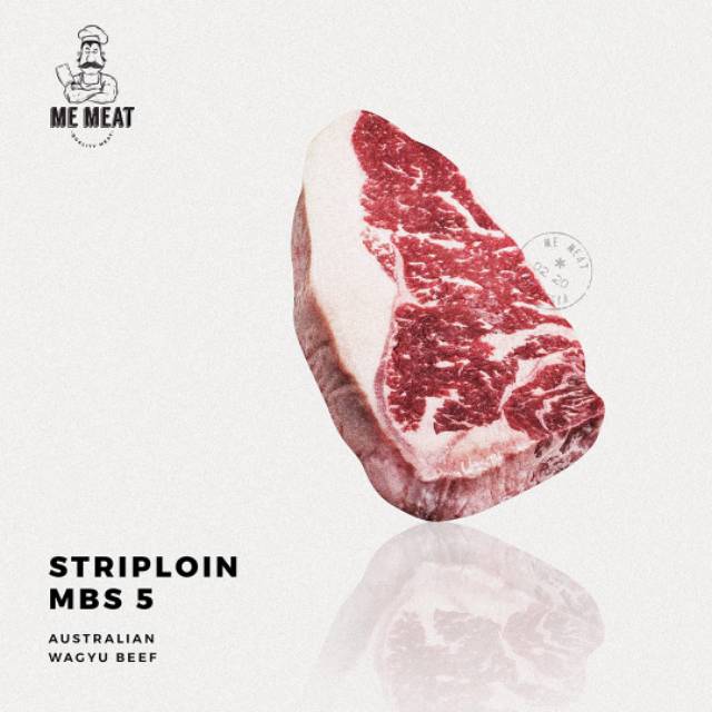 

Striploin MBS 5 - Australian Wagyu Beef - Memeat