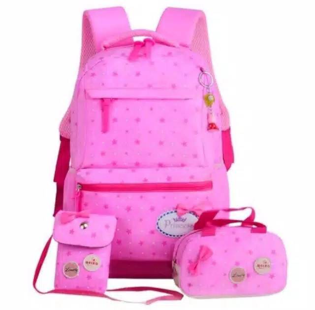 RAJA( COD ) Tas Ransel BINTANG TABUR 3in1 Warna Toska Ala Korea