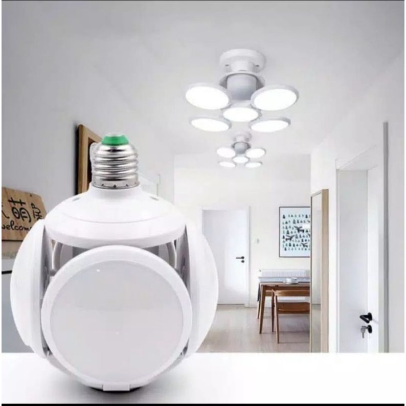 Lampu 40 Watt Football- Lampu 40 Led Super Terang - Lampu Putih Hemat Energi