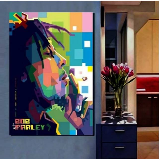 Bob Marley Poster + Frame