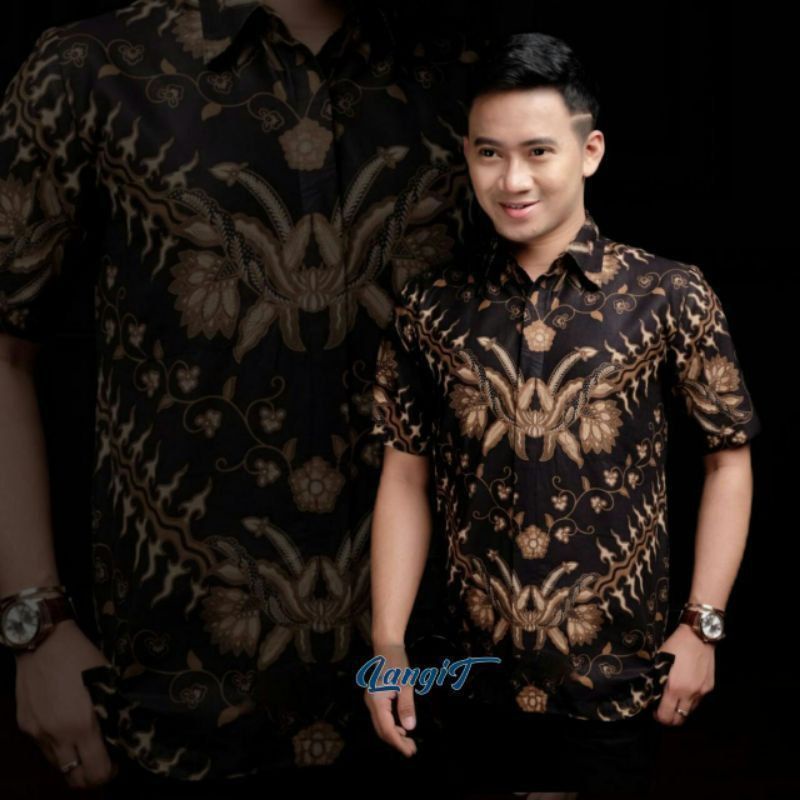 Batik Hem Pria Kemeja Batik pria terbaru