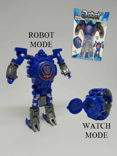 Jam Tangan Anak-Anak Unisex Mode Robot