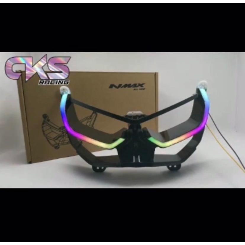 Alis Lampu Running Nmax New 25 Mode Warna Warni PNP Nmax New 155 - Autovin
