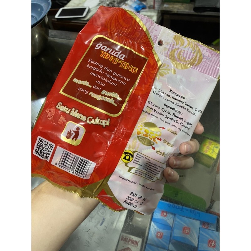 PERMEN KACANG TING TING GARUDA
