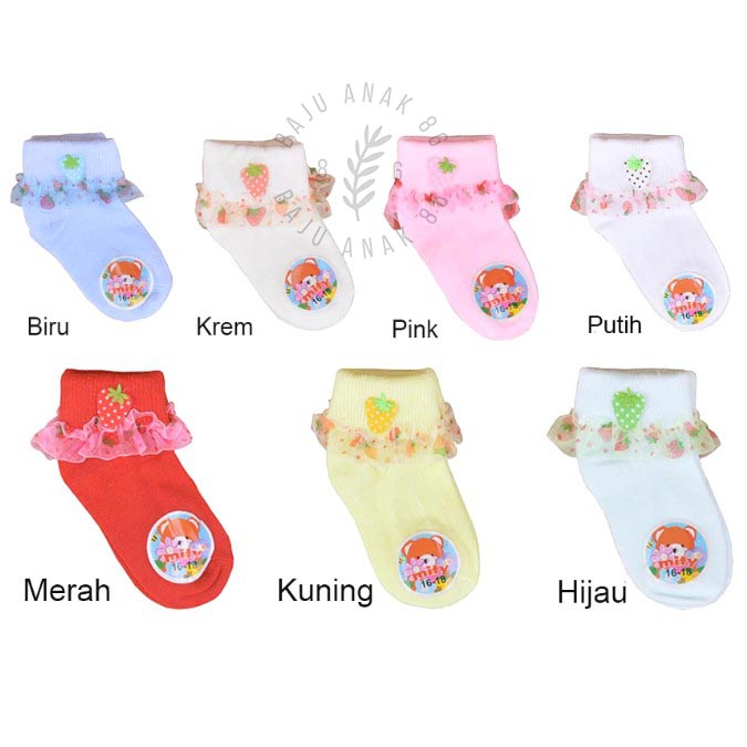 Kaos Kaki Bayi Renda Mity - 022.4280