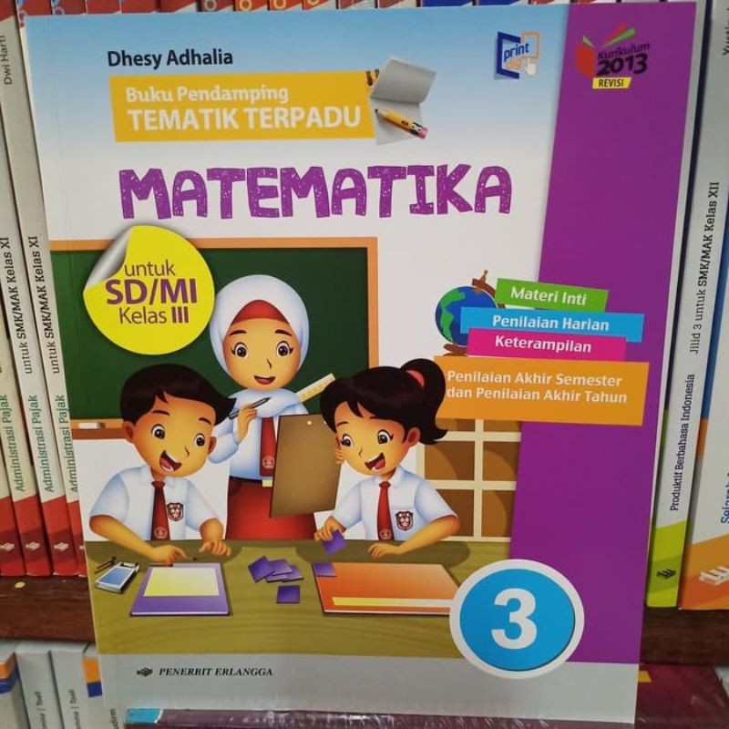 Buku SD Buping Matematika Kelas 3 Erlangga