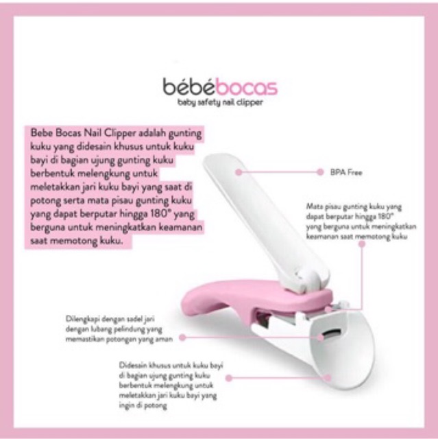 Bebebocas nail clipper &amp; filer