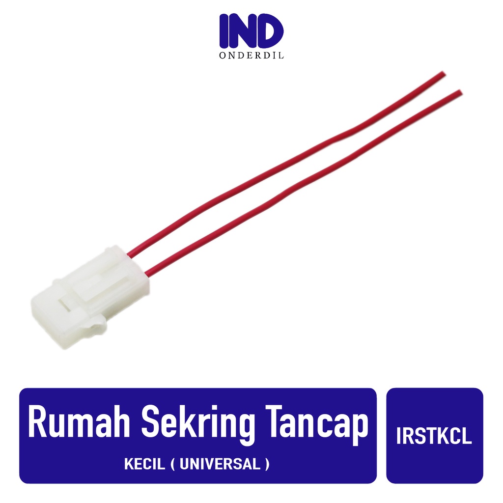 Rumah Dudukan Sekring-Sekering-Sikring-Fuse Box Tancap Mini-Kecil Motor-DLL Universal