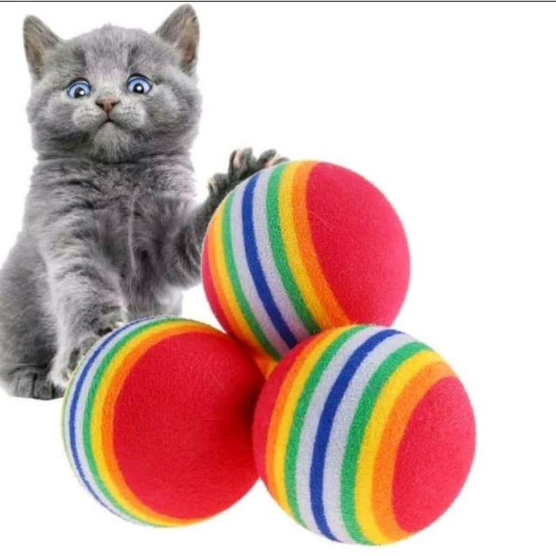 Mainan Kucing Anjing Warna Warni Cat Toys