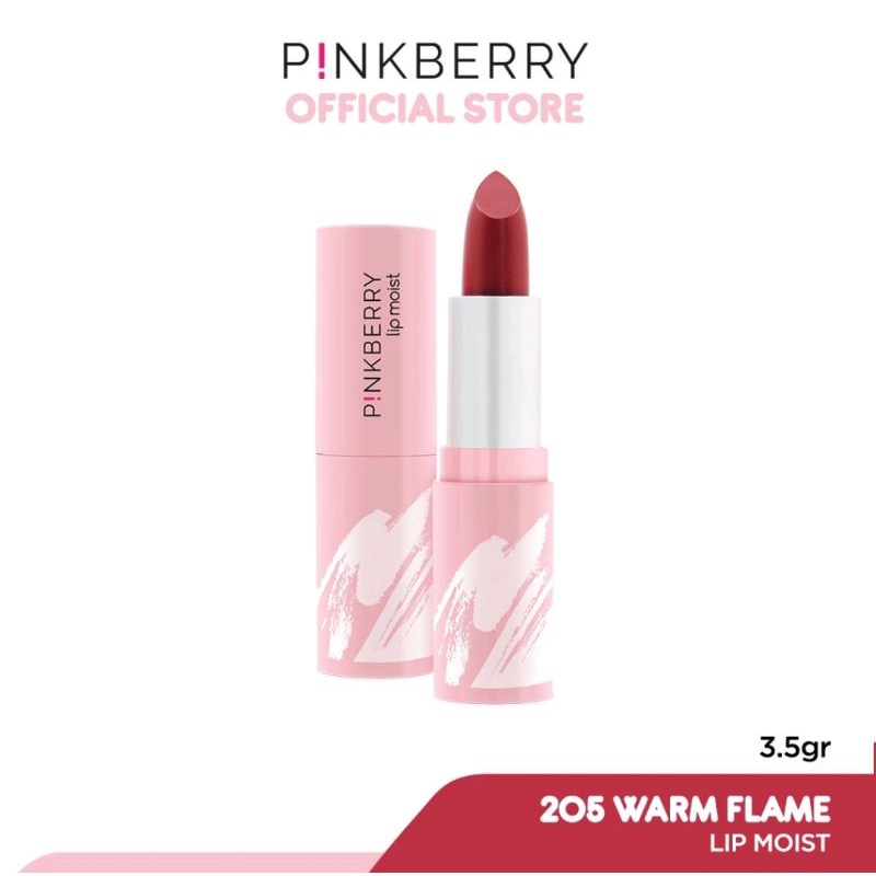 Pinkberry Lipstick Moist Warm Flame 4 gr