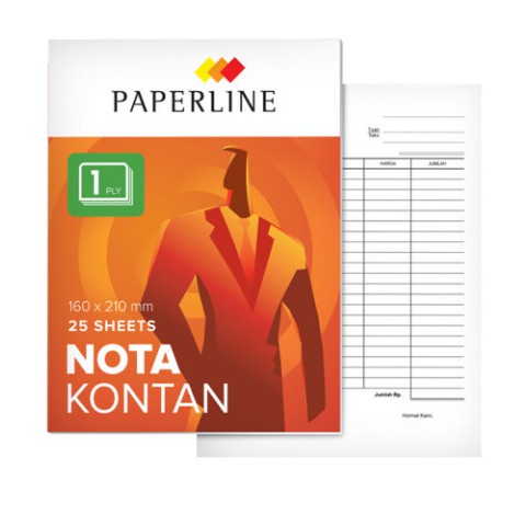 

Paperline PPL NK B1 Nota Kontan Besar 1 Ply - 1 Pcs ( IRRA STORE )