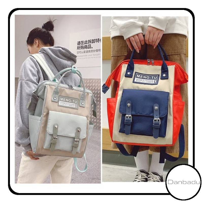 Tas Punggung Ransel Wanita Perempuan Besar Stylish New Normal Style Wanita Cantik