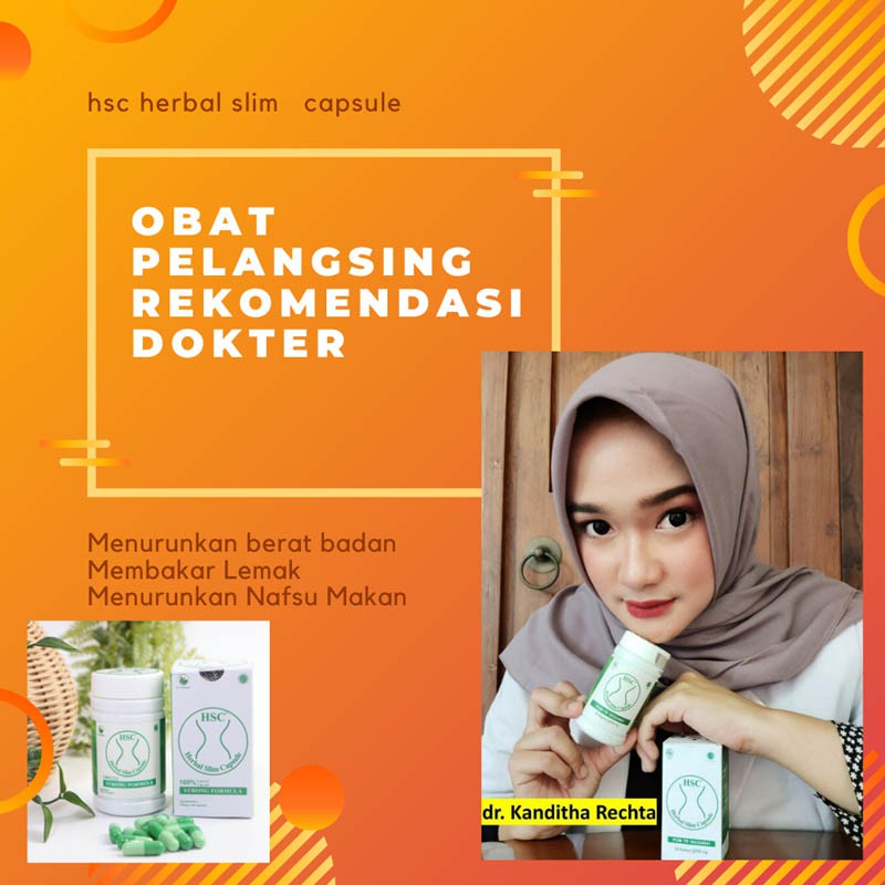 KAPSUL PELANGSING BADAN HSC ISI 60 KAPSUL HERBAL