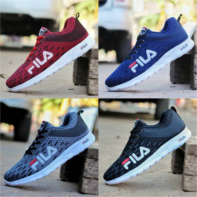 Sepatu running F001 warna terbaru