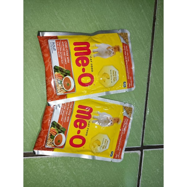 (12pcs) MEO SACHET OTAK-OTAK WHITE FISH AND CARROT 80g/ Meo Pouch / Wetfood