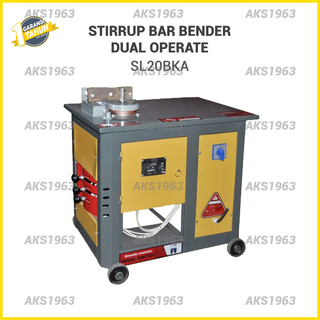 Mesin Penekuk Besi Beton Eser 20mm Dual Operate Stirrup Bar Bender SL20 - BKA AKS1963
