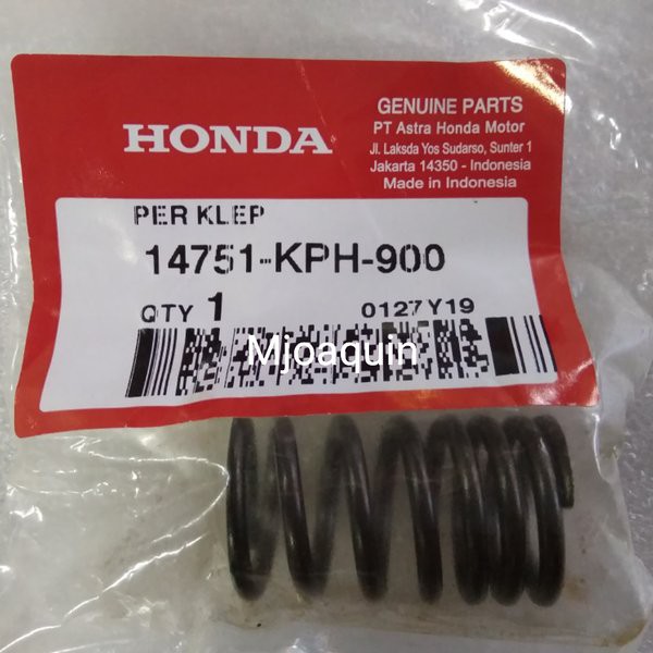 Per Klep Karisma Suprax125 Ori AHM 14751KPH900 dd2