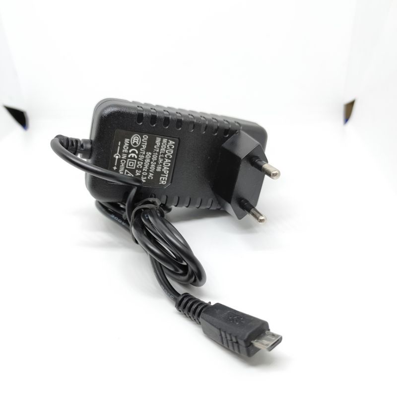 Charger Android Colokan Micro USB 2A Kabel 1 Meter Adapter Cas