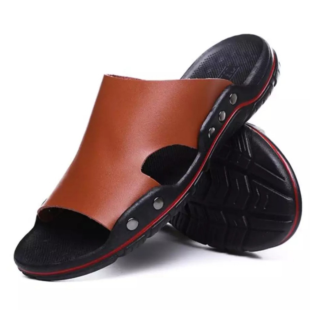 LUTTON - sandal pria tahan air - SANDAL SLOP TRES-6