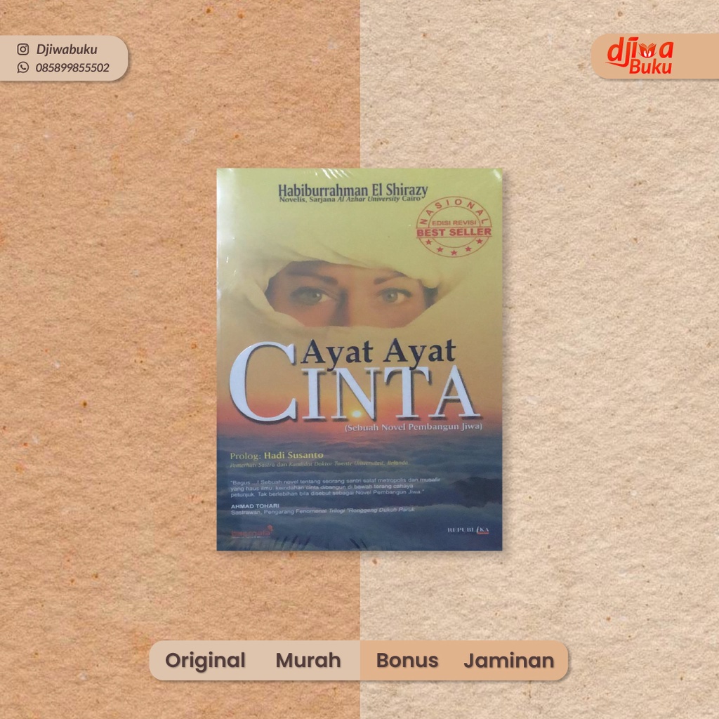 Buku Novel Ayat-Ayat Cinta 2 Habiburrahan El Shirazy Original