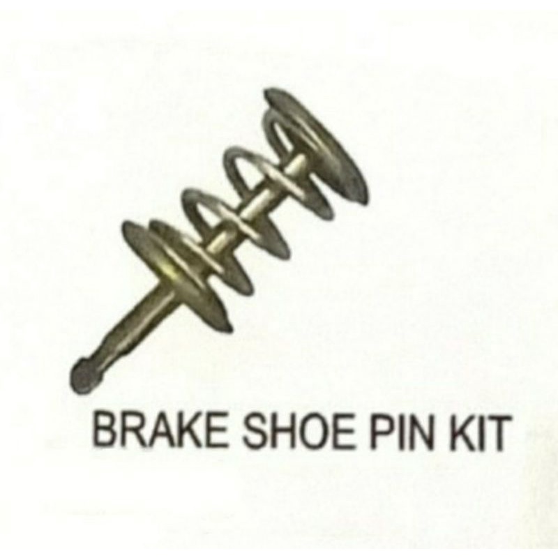 PIN Kit Brake Shoe Paku Kampas Rem Prodo Pirodo PS100 PS 100 / BOA