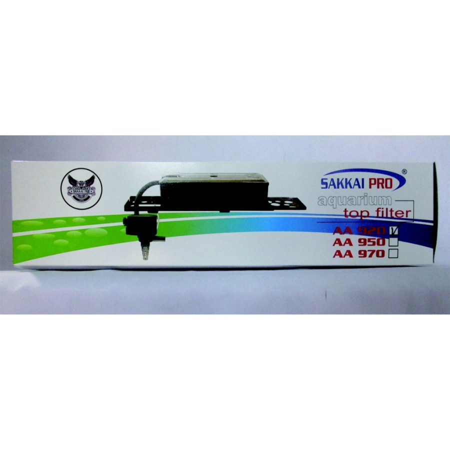 SAKKAI PRO AA-920 TOP FILTER ATAS TALANG POMPA AIR CELUP AQUARIUM / Box Filter Besar / Aquarium acc