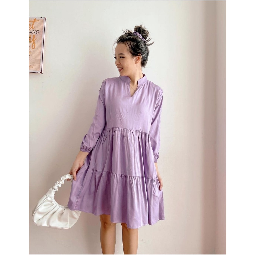 [NSFK] Dress Wanita Korea / Baju Dres Wanita Kekinian / Dress / Dress Pesta / Dress Wanita