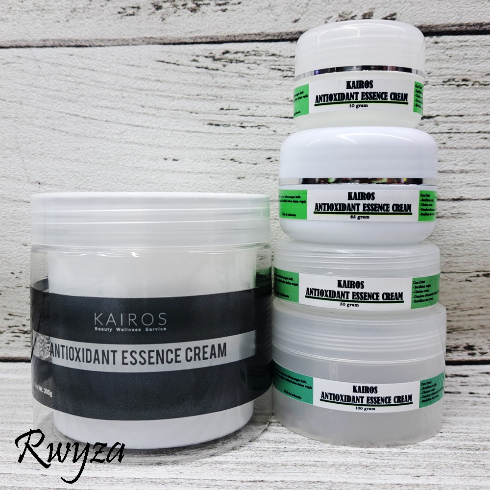 KAIROS DETOX CREAM Wajah Antioxidant Essence BPOM Ultrasound RF HF Facial Repack Share in Jar