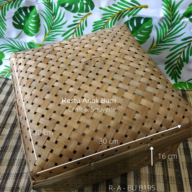 

Promo (B195) Sokase Bambu 30 cm|Parcel|Hampers|Kotak|Serahan|Kado|Hadiah|Besek|Gift Box|Wadah|Keranjang | Anyaman Bambu | Besek Kaki | Bokor | Parcel | Wadah Seserahan | Hantaran Nikah | Tempat Kue Kering