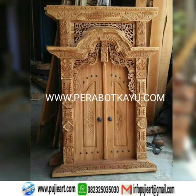 Promo Jendela Gebyok Murah / Gebyok Jati Ukir Minimalis Jepara - Kudusan - Jawa Kuno