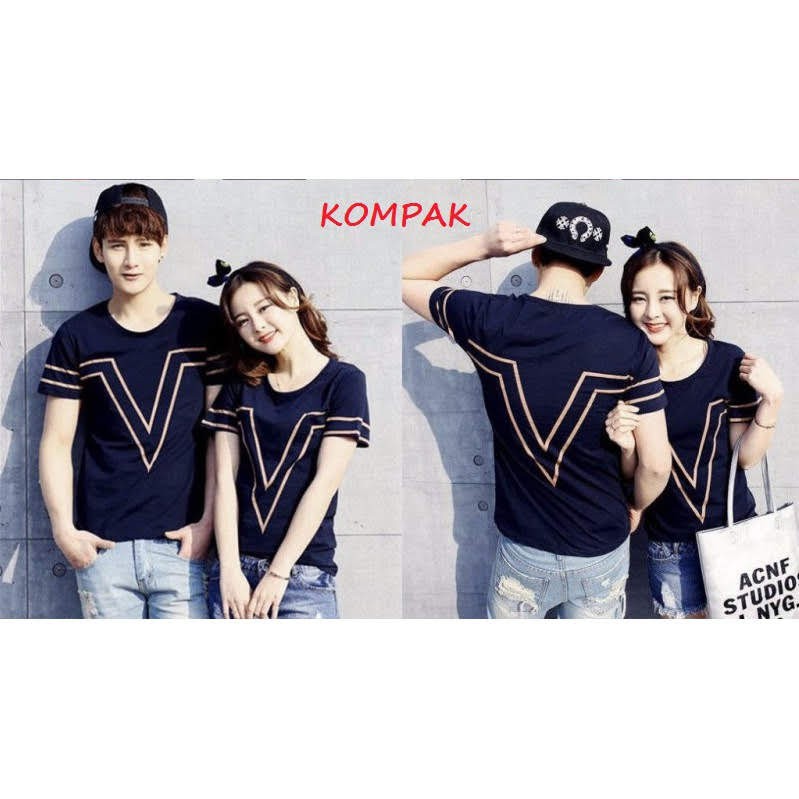 Kaos Couple / Baju Couple / Kaos Pasangan / Baju Pasangan Victor
