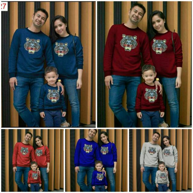Couple | Kaos Couple Ayah Ibu Anak Laki laki | Baju Couple Ayah Ibu Anak Laki | Couple Ayah Anak