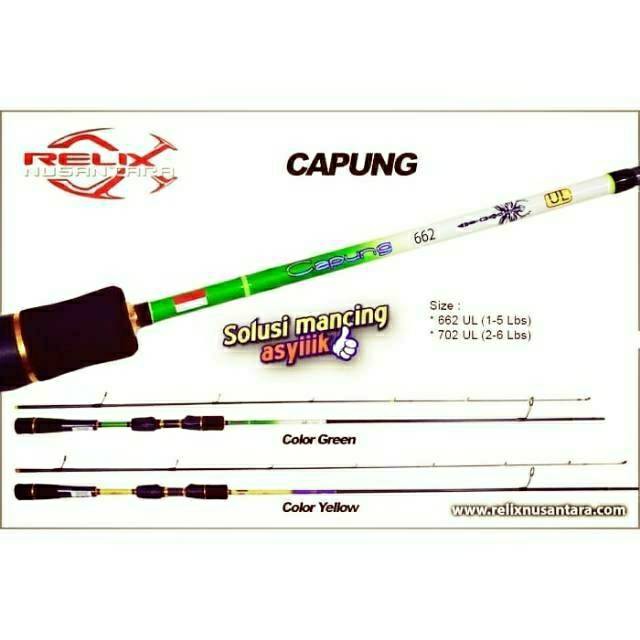 Joran Relix Capung 622 662 702 SE UL Omah Pancing Shop