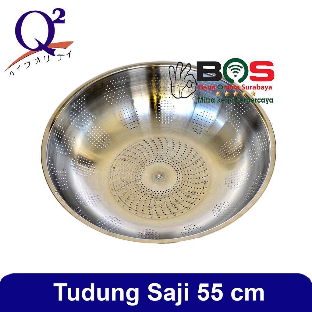 Tudung Saji Stainless Q2-2055 Q2 2055 Tutup Meja Makan